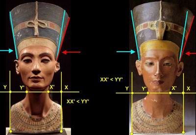 Два бюста Нефертити
