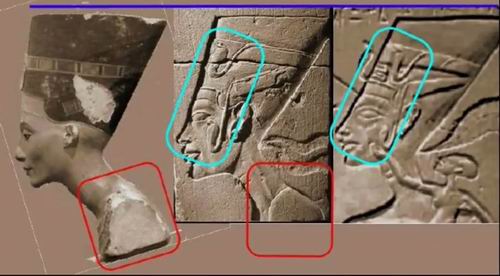 Три взаимно связанных образа Нефертити