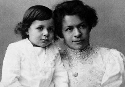 Милева Марич с сыном Гансом-Альбертом