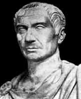 Голова статуи Юлия Цезаря. I в. н. э. Мрамор