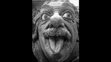 Эйнштейн с высунутым языком (скульптура)