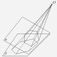Проекция шестиугольника