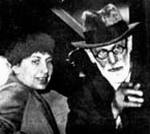 Abreise von Sigmund Freud mit Anna 1938
