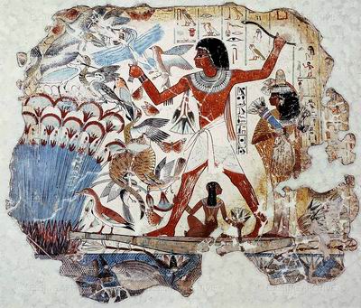 Охота в зарослях Нила (Nunting, Tomb Nebamon)