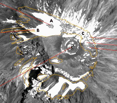 С 1962 по 2000 год Килиманджаро потеряла около 55% ледников