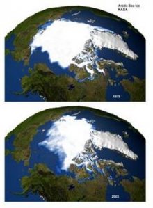 ледяной покров Арктики сокращается быстрее, чем ранее думали