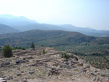 Развалины древних Микен