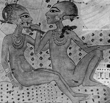 Две дочери Эхнатона и Нефертити (копия)