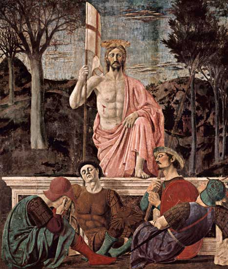 Resurrection by Piero della Francesca