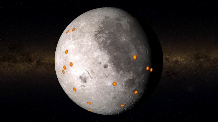 орбитальный аппарат NASA ищет новые кратеры на Луне