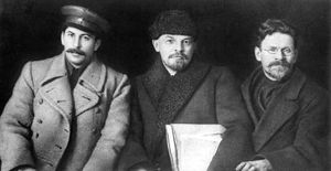 Сталин, Ленин  и Калинин, 1919