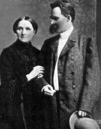 Ницше с матерью 1892