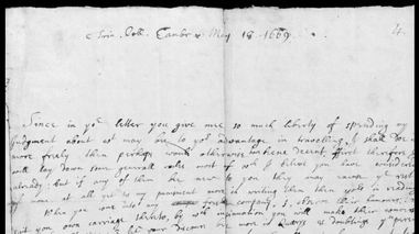 Письмо Ньютона от 18 мая 1669 года