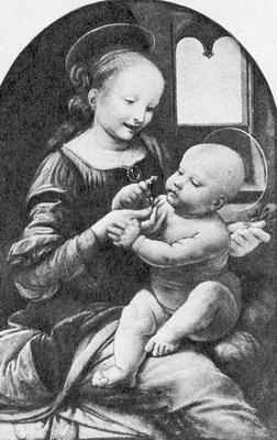Мадонна Леонардо да Винчи (около 1478 г.)