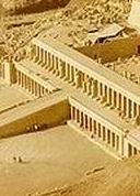 1) общий вид храма Дрей эль-Бахри
